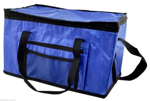Extra Large 26L Cooler Cool Bag Picnic Camping Food Drink Lunch Pocket Zip 