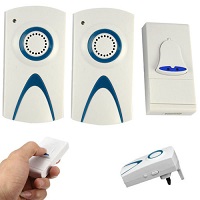 Plug in Wireless Door Bell Cordless DoorBell Chime Ringer Wire free100m Range