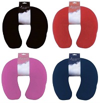 Add a review for: Extra Comfy Micro Bead Aeroplane Plane Car Travel Soft Neck Pillow Flight Relax 