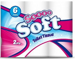 Add a review for: 48 Rolls Soo Soft Toilet Tissues