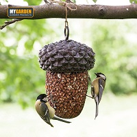 Add a review for:   Acorn Bird Feeder