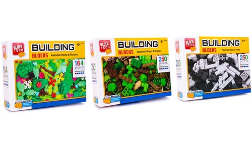 Set of Three Block Tech Building Block Sets 664-pieces 