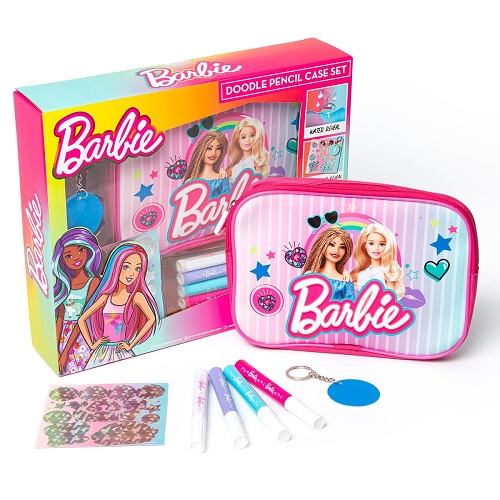 Barbie Pencil Case Set