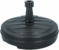 Add a review for:  13 Litre 45cm Plastic Garden Parasol Base Umbrella Stand Sunshade Holder Black