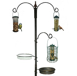 Add a review for: Garden Wild Bird Feeding Station Water Bath Seed Tray Hanging Feeder