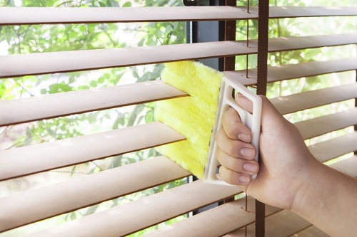 Venetian Window Blind Cleaner Microfibre 7 Brush Pronged Washable Duster Wet/Dry
