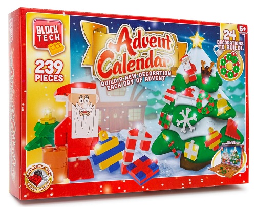 Block Tech Advent Calendar Christmas Building Blocks Xmas