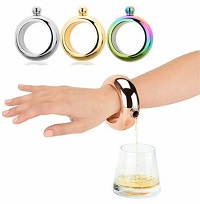 Add a review for: Bracelet Flask Whiskey Flagon Drinkware Beer Bottle Beer Pot Hip Mini Outdoor