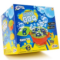 Grafix Bubbletastic Kids Amazing Bubble BBQ Blower Machine & Solution Toy Gift