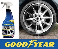 Goodyear Bleeding Wheels Foam Action Dissolve Break Dust Road Grime Dirt 750ml