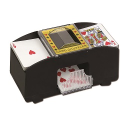 Add a review for: Automatic Playing Cards Shuffler Poker Casino One/Two Deck Card Shuffle Sorter