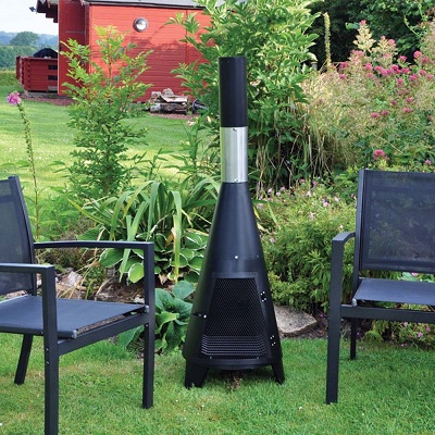 Small Tower Chiminea