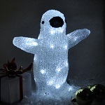 Penguin Crystal Effect Standing 2 Character 1Christmas Light