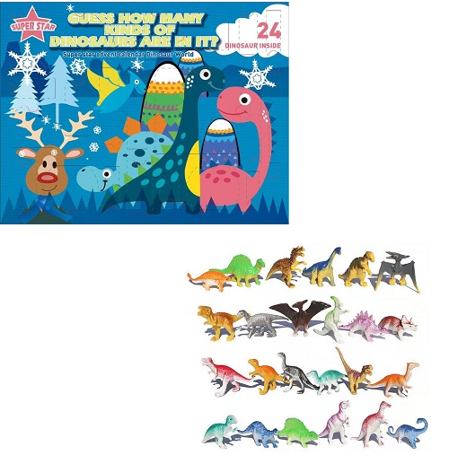 Dinosaur Advent calendar