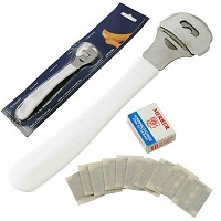 Callus Remover Hard Dead Skin Corn Cutter Shaver Pedicure Foot Tool + 11 BLADES