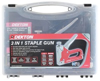 Dekton 3 In 1 Staple Gun With Staples, Heavy Duty Stapler Ideal For Home, Office