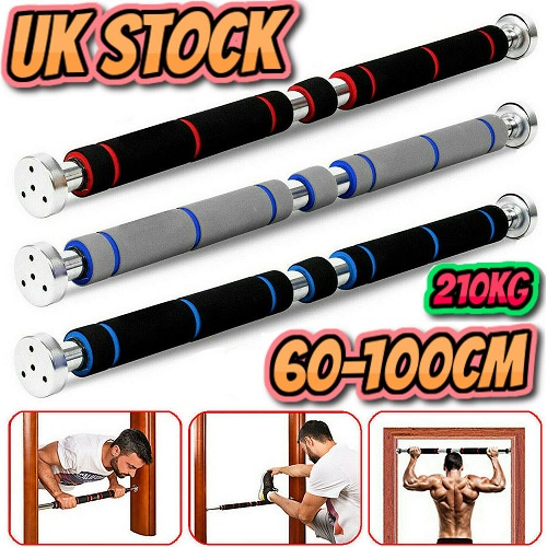 Door Home Exercise Workout Training Gym Bar Chin Up Adjustable Fitness Pull Up