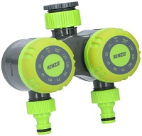 Add a review for: Mechanical Double Tap Water Timer Twin Outlet Garden Hose Irrigation Control 120