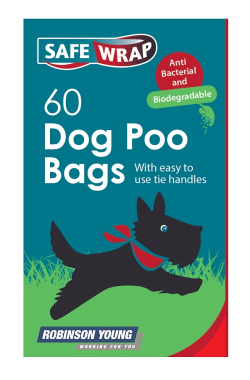 Safewrap Dog Poo Bags 60 Pack