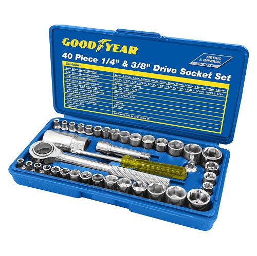 Goodyear 40pc Socket Set