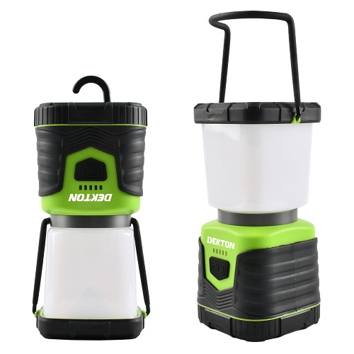 Dekton High Powered Rechargeable Led Camping Lantern With Power Bank 100 Lumens