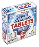 5 x Duzzit Dish Washer Tablets (12pack)