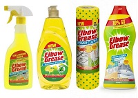 Add a review for: Elbow Grease Hinch Bundle Degreaser/Washing Up Liquid/ Cream Cleaner/Cloths UK