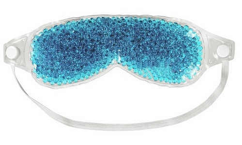 Reusable Gel Eye Masks with Flexible Gel Beads 
