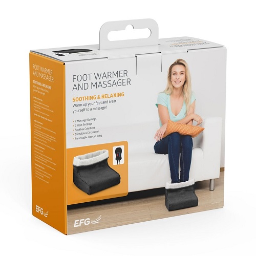 PURPLE -Foot Warmer and Massager