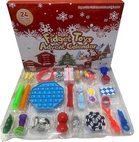 Fidget Toys Advent Calendar - red