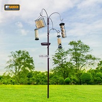 Premium Bird Feeding Station Including 4 Feeders