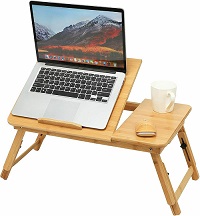 Add a review for: WBT50  Bamboo Folding Laptop Stand Adjustable Angle Bed Breakfast Tray Table Macbook PC