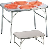 Foldable Aluminium Camping Picnic Table