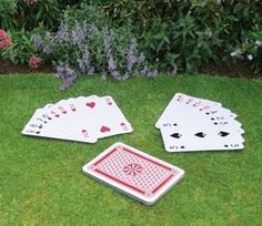 Giant Playing Cards