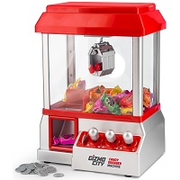 Retro Arcade Candy Grabber Machine with Claw Fairground Joystick Game Sweets