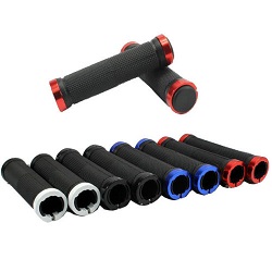 2x Double Lock on Straight Handlebar Grips