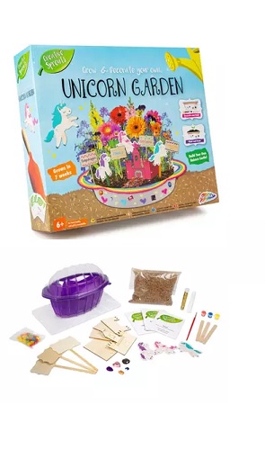 Grow and paint your own unicorn garden