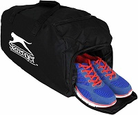  Slazenger 55L Large Sports Gym Travel Holiday Duffel Bag Shoe Compartment Holdal