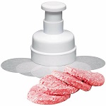 Add a review for: Beef Burger Hamburger Quarter Pounder Maker Mould Press 100 Discs Barbecue BBQ