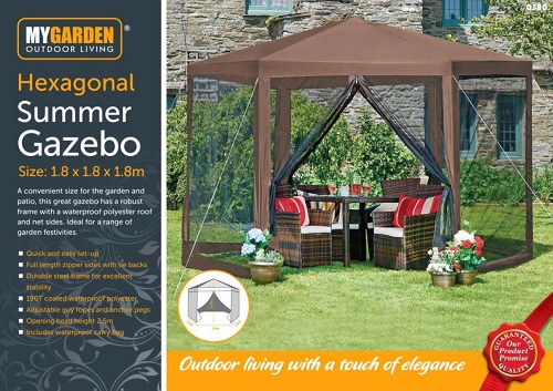 Hexagonal Summer Gazebo