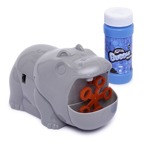 Novelty Bubble Machine Hippo