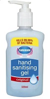 Large 320ML Pump Action Hand Sanitising Gel