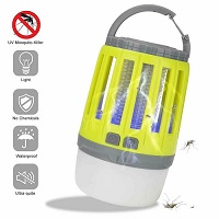  Electric Insect Killer UV Light Lamp Mosquito Fly Bug Zapper Catcher Trap Tent