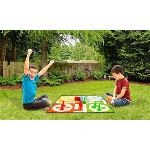 Giant Ludo Game Set Garden Family Games Hub Indoor Outdoor Summer Fun Activities