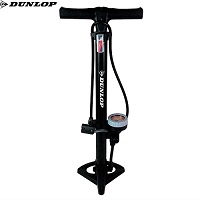 Add a review for: Dunlop Floor Bike Pump with Pressure Gauge Standpump Manometer 11Bar Black Air