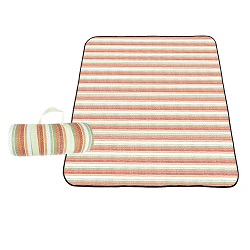 Extra Large Waterproof Picnic Blanket Mat Rug Bag Pet Car Camping [Stripe] 