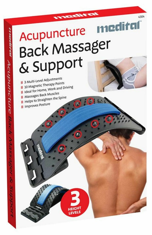 Magnetic Acupuncture Back Massager Support Posture Corrector Straighten Spine