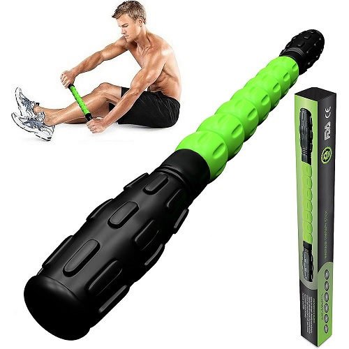 Muscle Roller Stick Deep Tissue Massage Leg Cramps Quads Calf Hamstring Massager