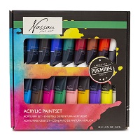 Add a review for:  NASSAU FINE ART ACRYLIC PAINT SET