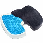 Orthopedic Gel Office Car Chair Seat Cushion Back Support Coccyx Sciatica Pain